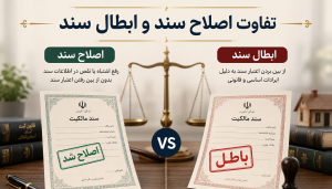 تفاوت اصلاح سند و ابطال سند